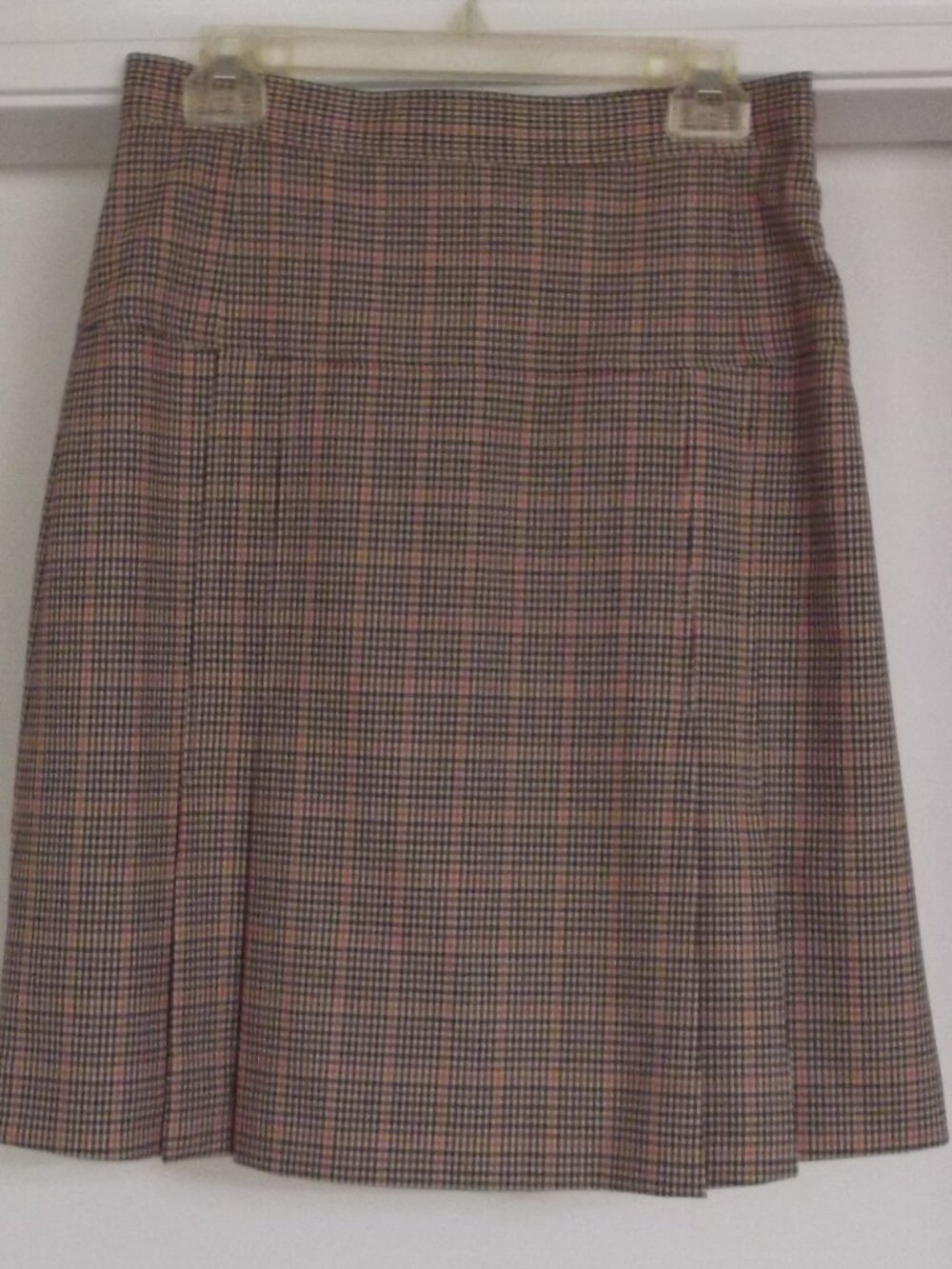 Brooks Brothers plaid skirt – perfect for fall!